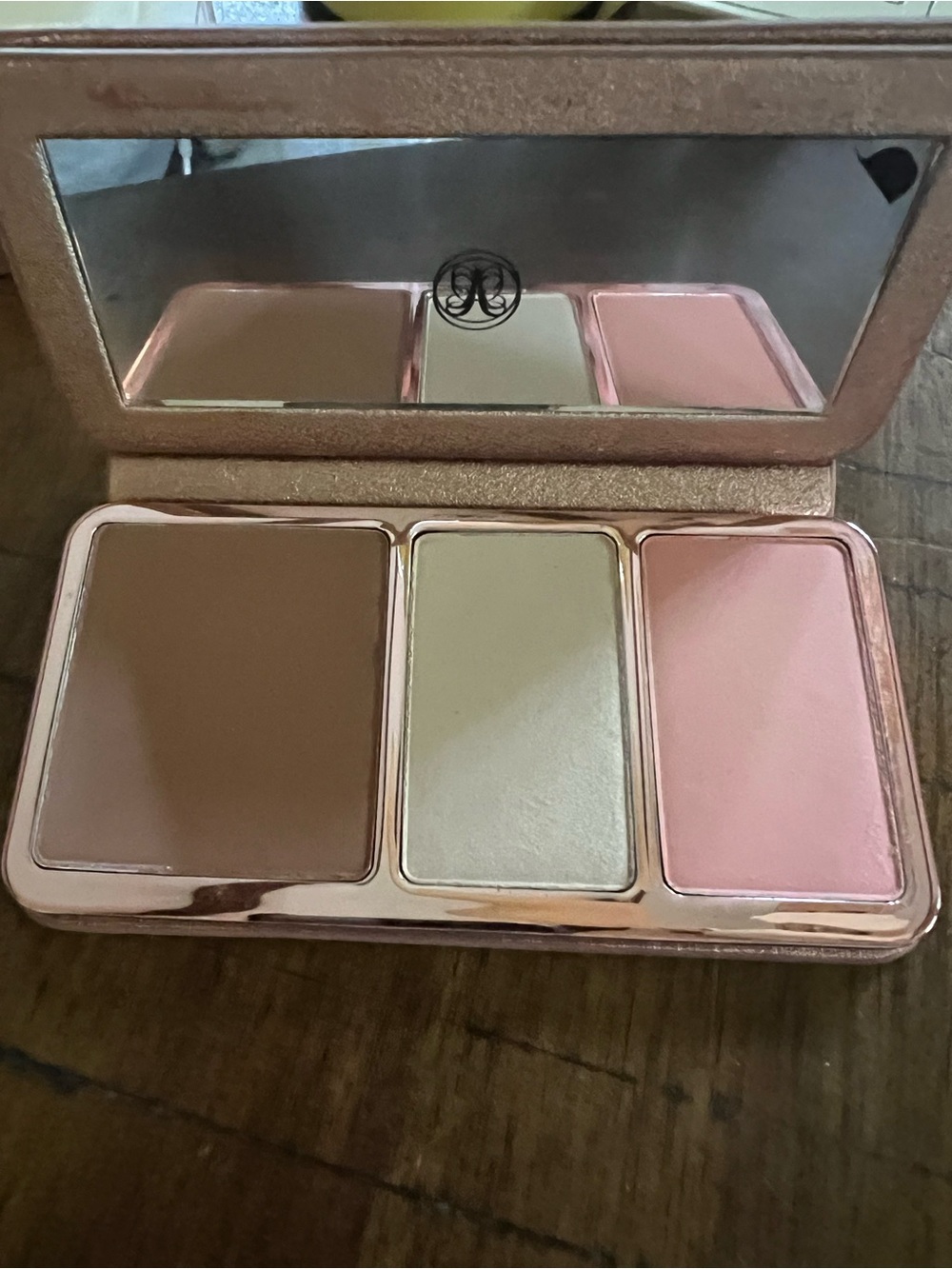 Anastasia Beverly Hills Pink & Neutral Face Palette - Contour, Highlight, Blush